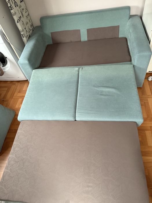 Canapea extensibila cu 2 locuri (155 cm/85 cm)