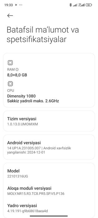 Redmi note 12 pro plus 5 G