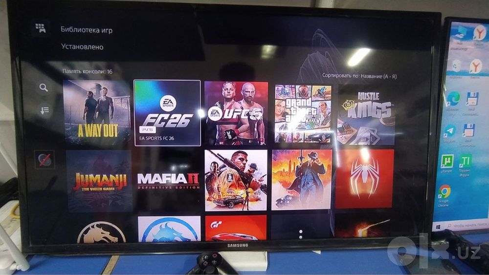 Продается playstation 5 slim s diskovodom s igrami