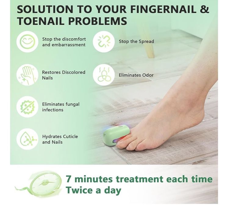 Dispozitiv de tratament cu laser pentru ciuperca unghiilor iKeener