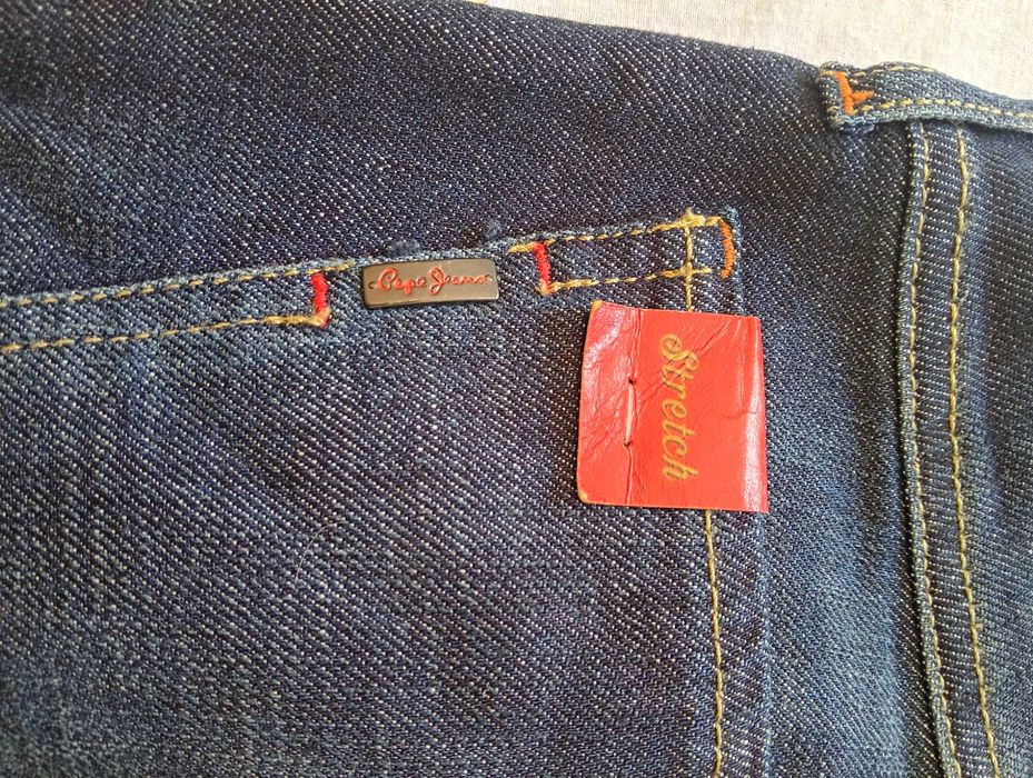 Blugi dama evazați Pepe Jeans London, model Victoria,anii 2000,made in Maroc, talie joasă
