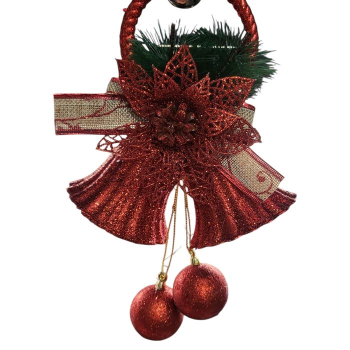 Ornament de Crăciun 3 clopotele 18x8x16 cm