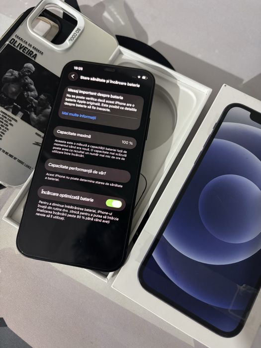Iphone 12 NOU 100% starea bateriei