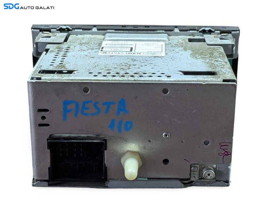 Unitate Radio CD Player Single CD 6000CD Single CD KW2000 Ford Fiesta 5 MK5 2002 - 2008 Cod 6S61-18C815-AJ [LR3677]