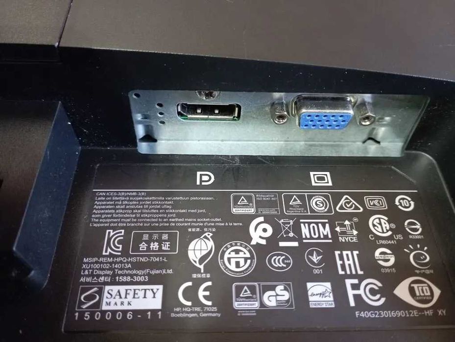 Монитор HP 23 DisplayPort