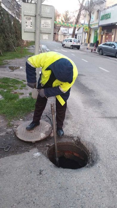 Канализация қувурларини тозалаш хизмати енг арзон сифатли25тажриба24/7