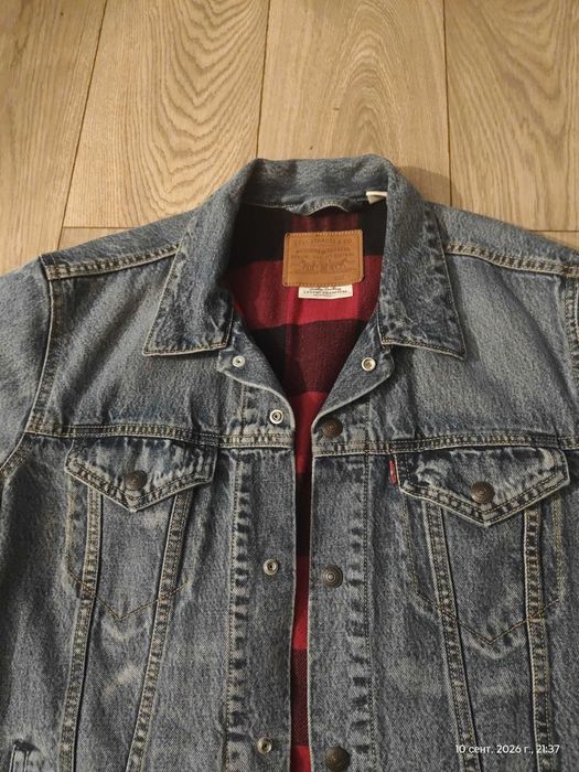 Куртка-жакет джинсовая Levis (США),2 в 1,оригинал,новая,р-р 50