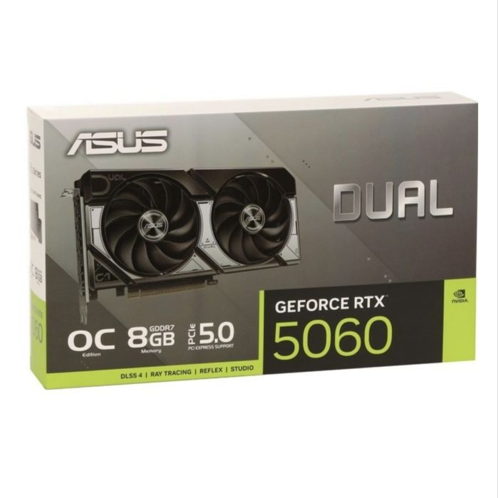 Продам видеокарту Asus Dual RTX 5060 OC