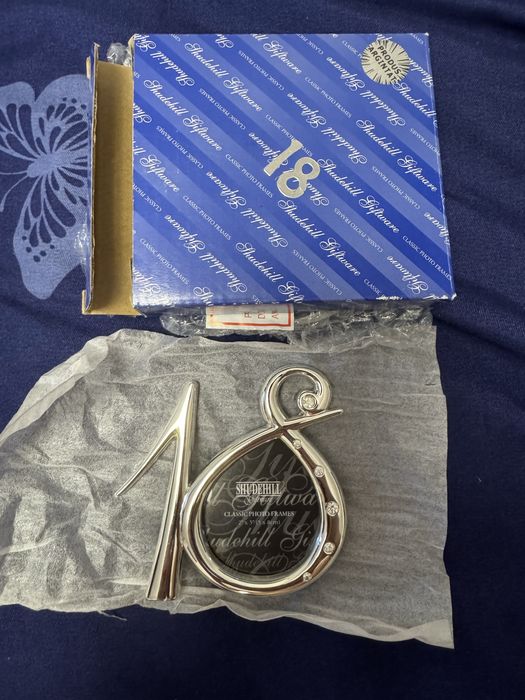 Ramă foto 18 argintată