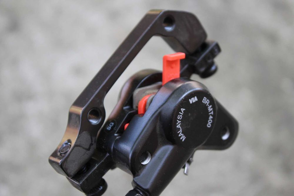 Shimano BL-MT401/BR-MT410 Disc Frane - Set 900/1700mm + adaptoare