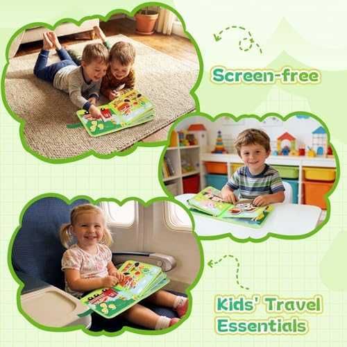 Нова Монтесори фермерска книжка 25 в 1 за фина моторика 1+ години дете