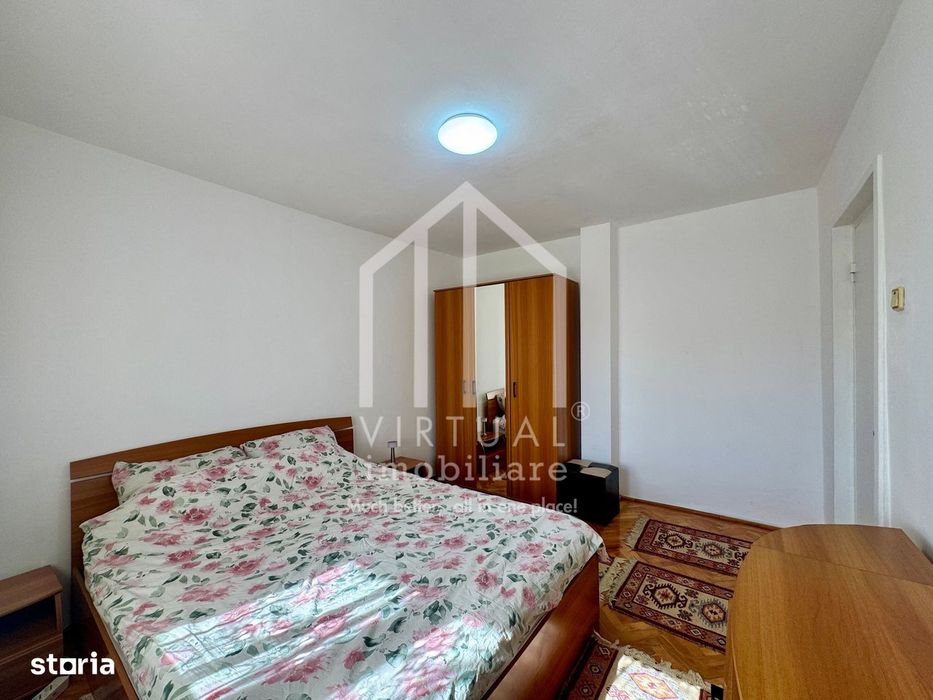 Apartament cu 4 camere, 80mp utili + 2 balcoane, etaj 3 - C. Dumbravii