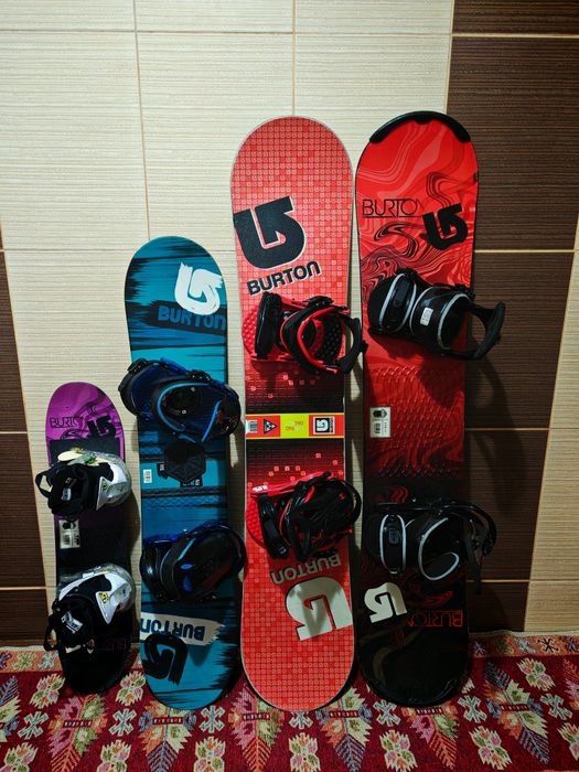 Placa/placi snowboard copii și adulți -boots burton