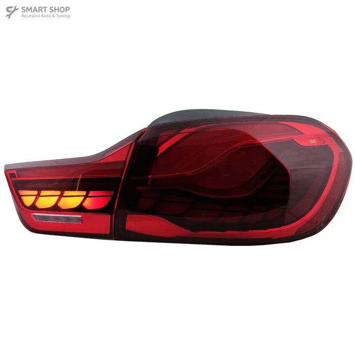 Stopuri OLED BMW Seria 4 F32 F33 F36 M4 F82 F83 (2013-03.2019) Rosu cu