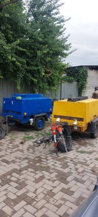 Аренда  услуги компрессора