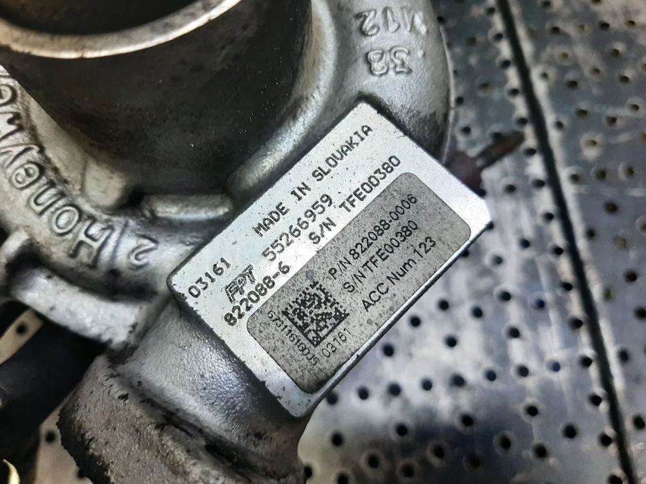 turbina 1.3 cdti b13dte opel corsa e 55266959 822088-6