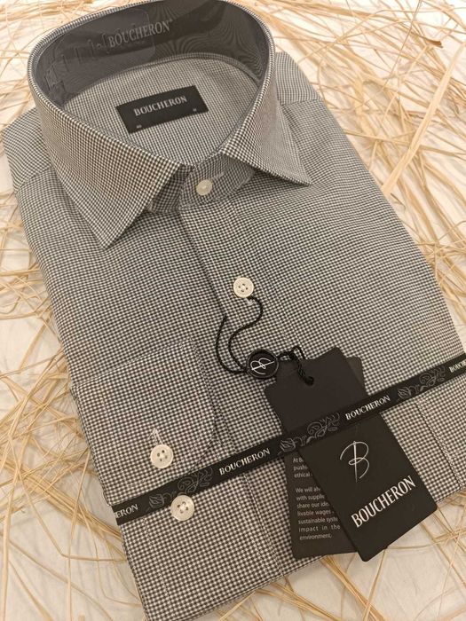 Cămăși lux bărbați Boucheron noi cămașă albă neagra nunta noua en gros