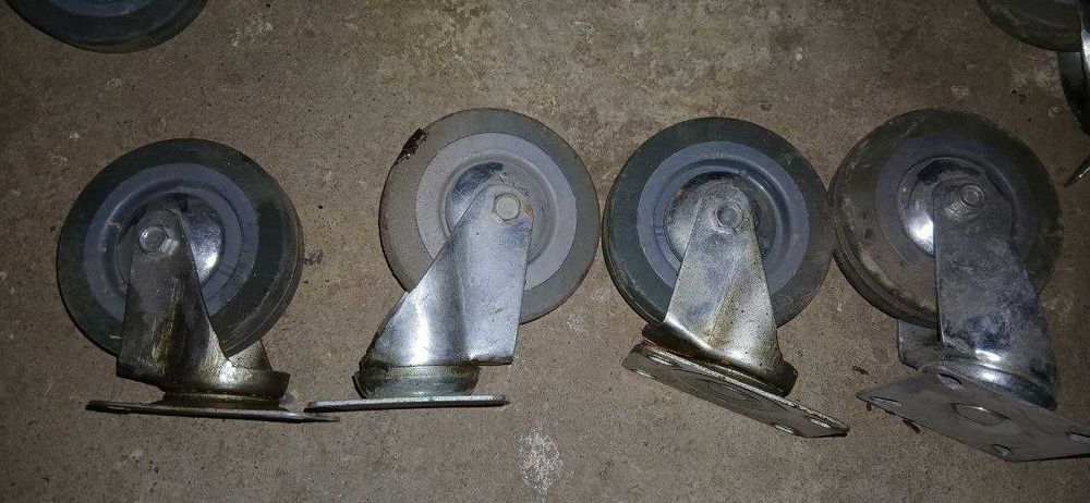 Роликовые колеса для тачек,столов, тахта каравот