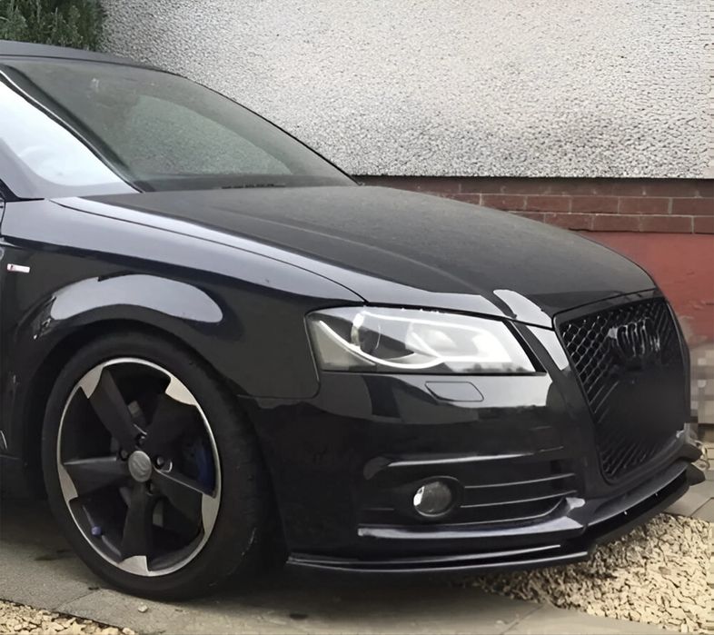 Преден лип спойлер за ауди а3 8п фейс / Audi A3 8P Lip Spoiler