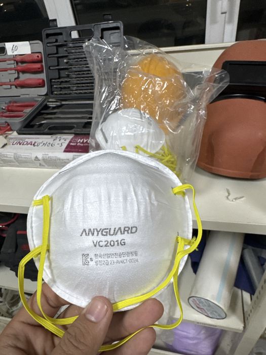 Маска распиратор 3M и Anyguard KOREA raspirator