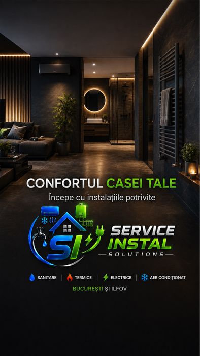 Instalator București – servicii complete instalații