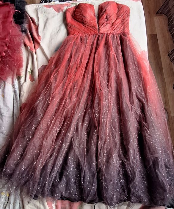 Елегантна бална рокля + чанта