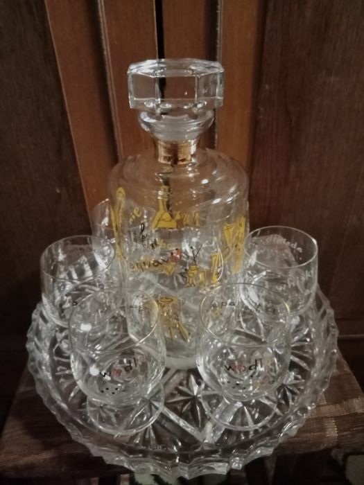 Хрустальный набор для напиток.