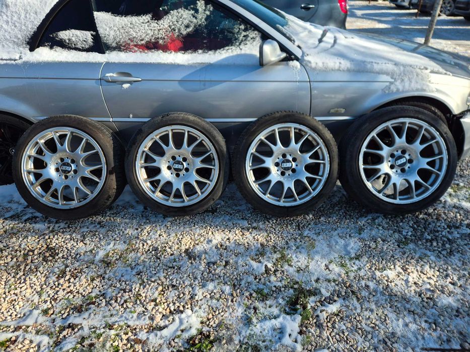 4 джанти BBS MOTORSPORT 18", 5Х112 с гуми PIRELLI 225/45R18; 95Y