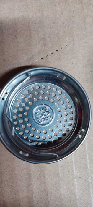 Termos 500 ml, sită pentru ceai, vișiniu