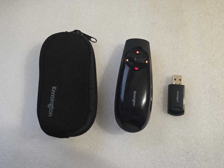 Presenter Profesional Kensington Expert - Laser Roșu & Control Cursor