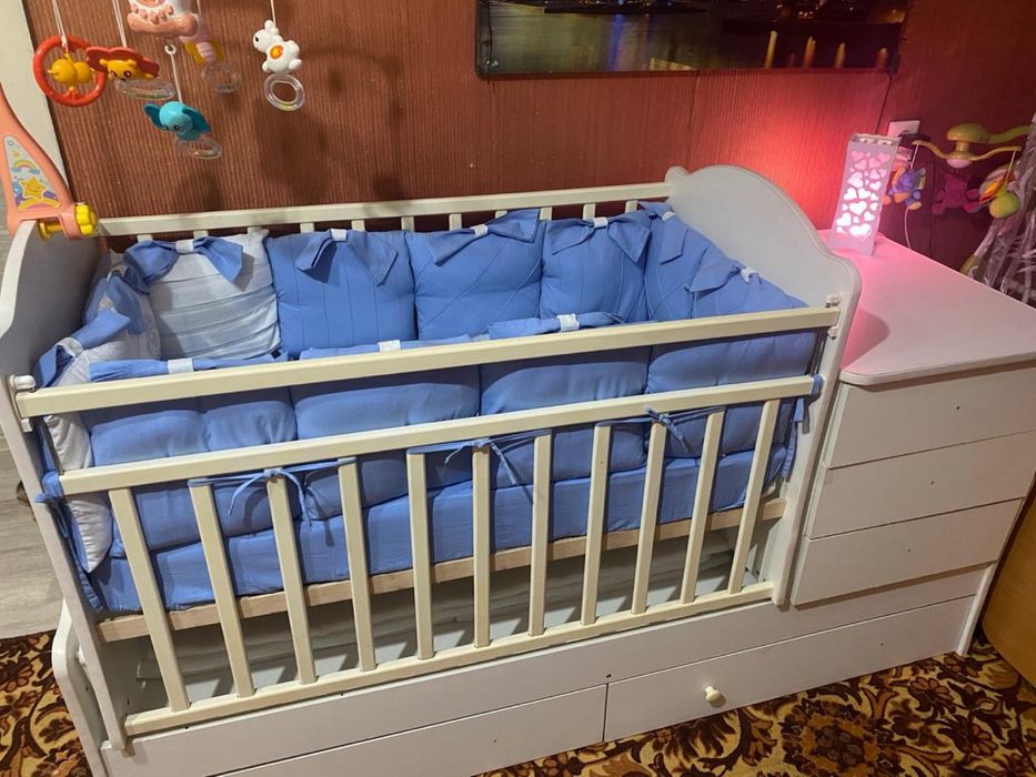 Детская кроватка трансформер