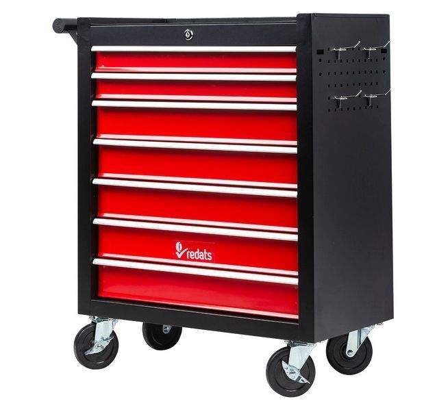 Метален шкаф за инструменти със 7 чекмеджета redats