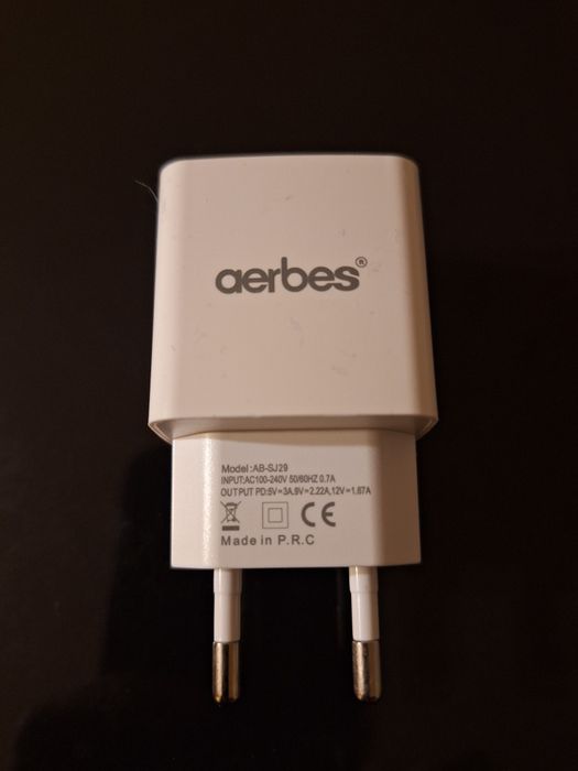 Бързо зарядно за телефон Type-C, от 5V до 12V, 3A, 20W