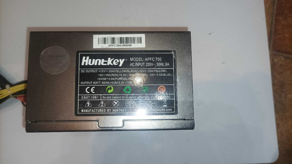 Б/у Блок питания HuntKey 600W