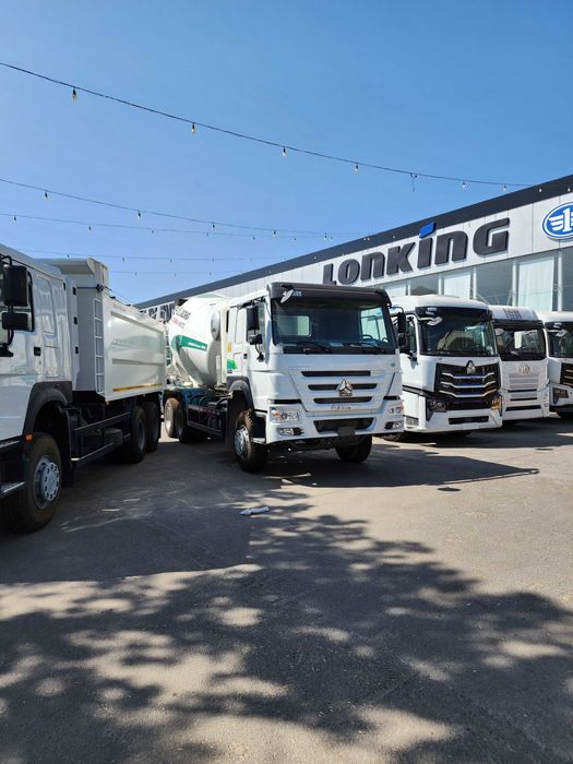 Автобетоносмеситель HOWO 6x4 CNG 2024 года