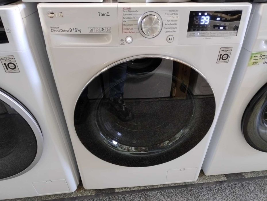 А+++ Комбинирана  Пералня със сушилня LG-ЛГ 9/6 кг 1400об/мин