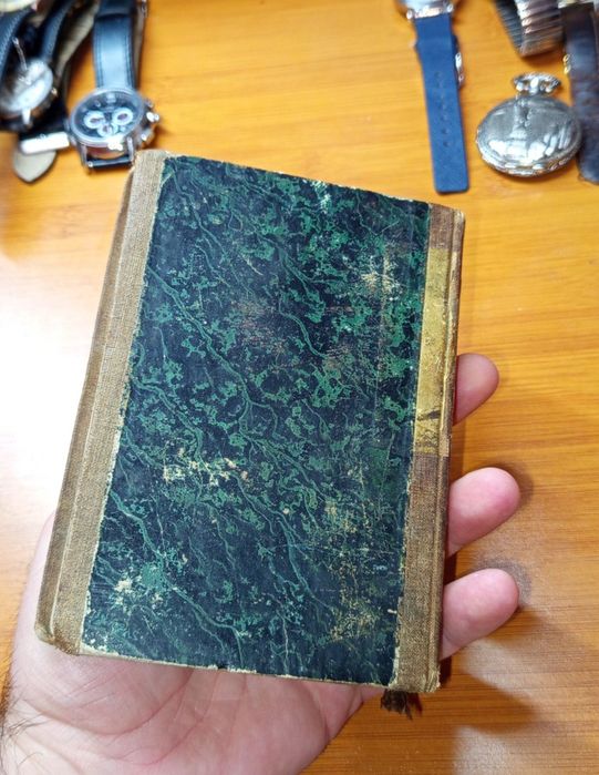 Carte vintage germană din 1854,stare de conservare impecabilă