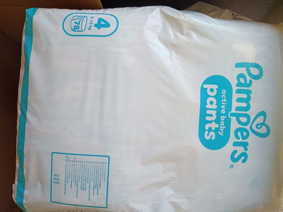 Pampers pants  4  , 78bucati 1 leu/buc