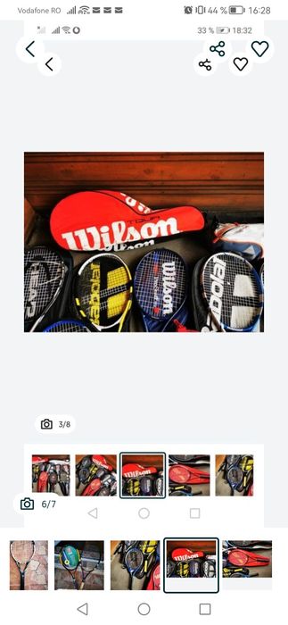 Vand paleta palete racheta de tenis