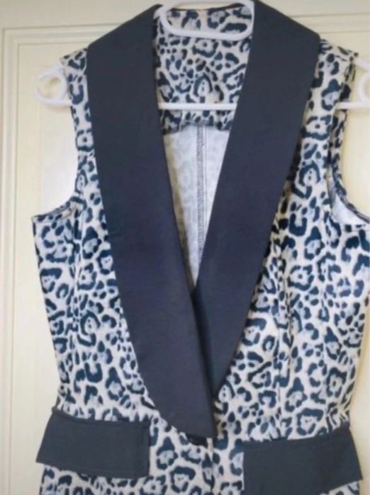 Vestă animal print