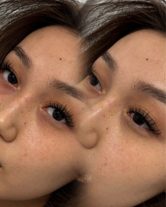 Наращивание ресниц на дому