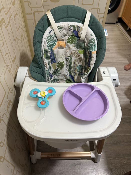 Детский музыкальный стульчик - трансформер качалка 2 в 1 meribel