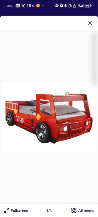 Детско легло  Пожарна ново