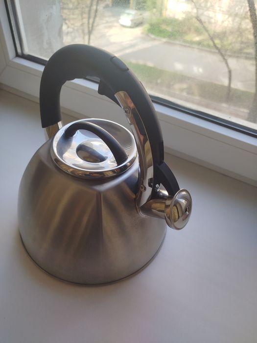 Чайник нержавейка новый