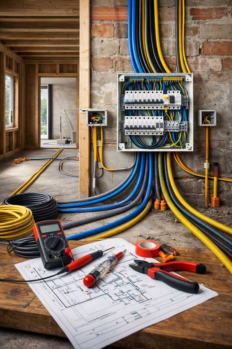 Electrician instalații electrice rezidențiale – case și apartamente