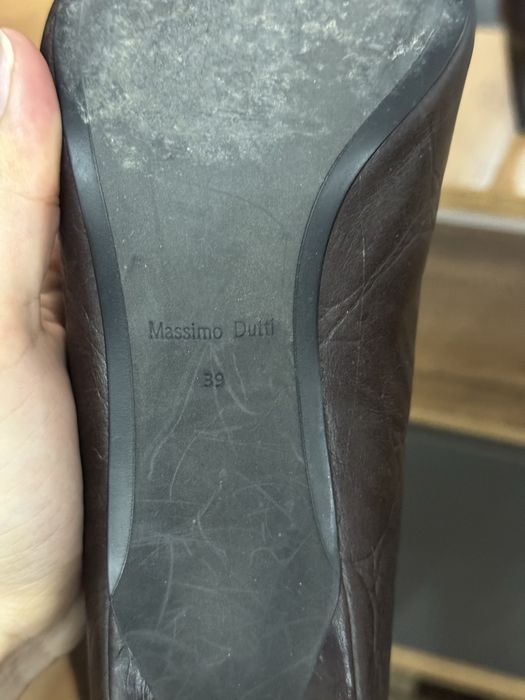 Стильные кожаные ботильоны от Massimo Dutti