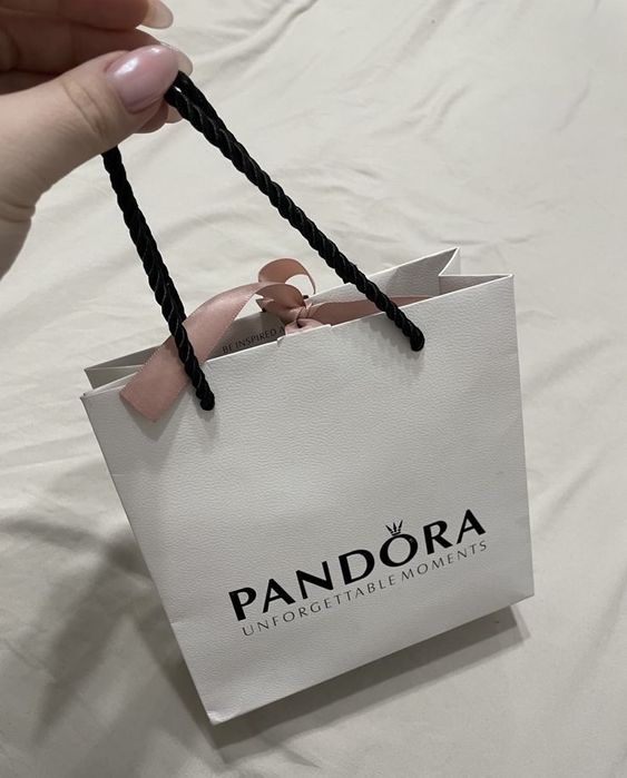 Цепочка Pandora оригинал, серебро