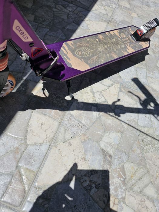 Детска тротинетка с окачване и спирачка