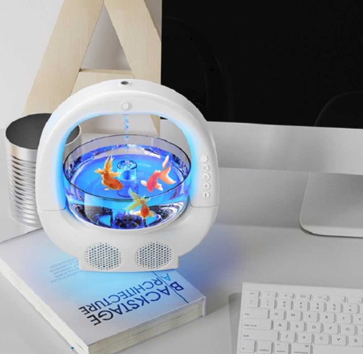 Антигравитационен овлажнител за въздух "Аквариум", с Bluetooth