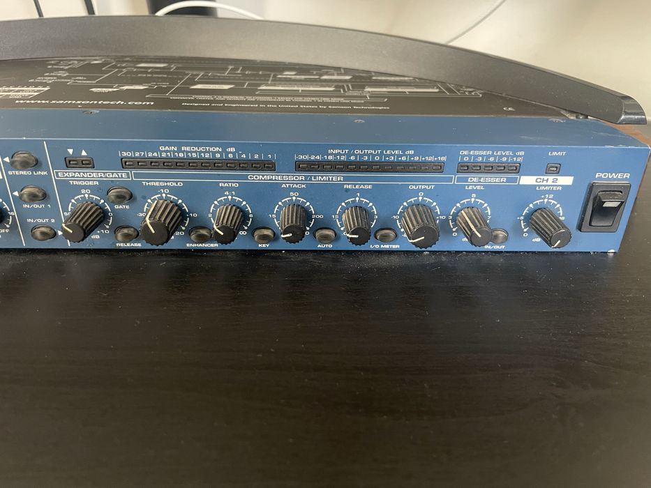 Samson s-com plus compressor, vocal chain